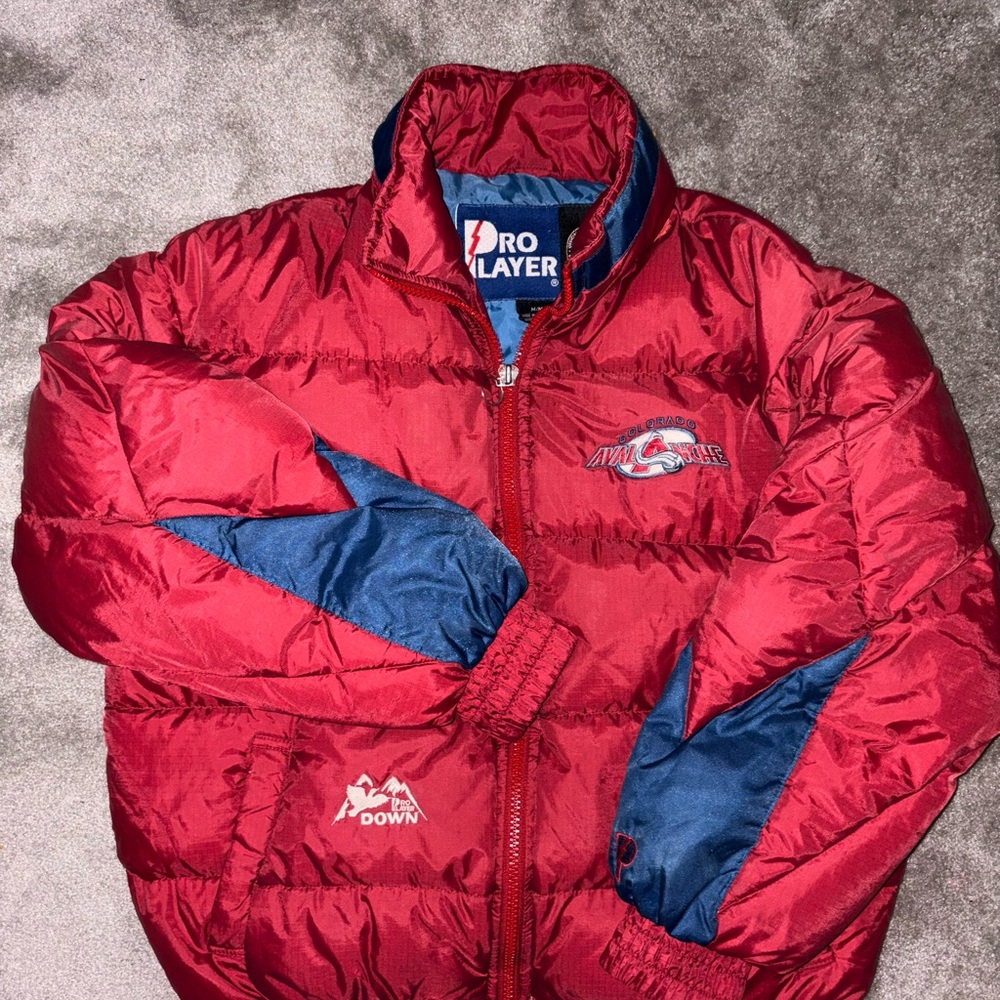Pro Player Vibrant Red and Blue Jacket